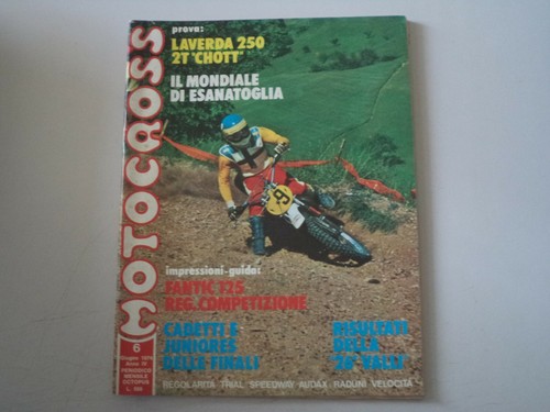 Motocross 1974 prova moto - prova,