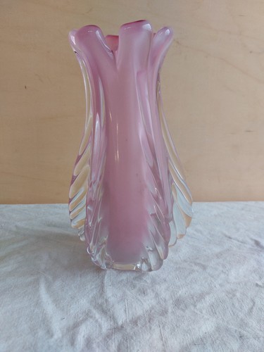 Vaso vetro rosa archimede - in,