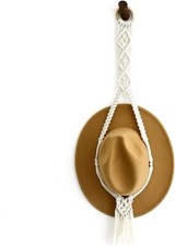 Appendiabiti cappello macramè