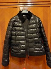 Giubbino donna nero Liujo imbottito con cerniera e inserto collo di lana. TG.46