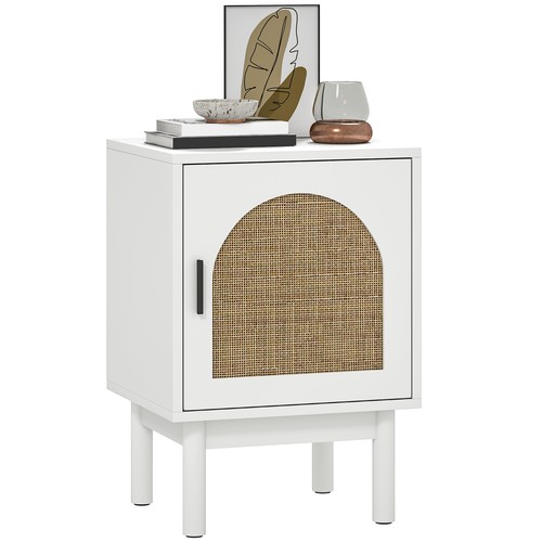 Homcom comodino boho - homcom, con