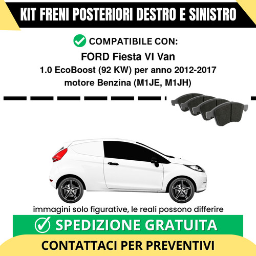 Pastiglie freno posteriori - pastiglie,