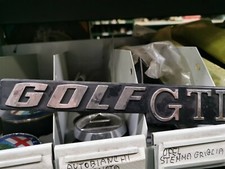 Scritta golf gti prima serie - gti,