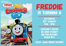 Inviti Festa Compleanno Thomas