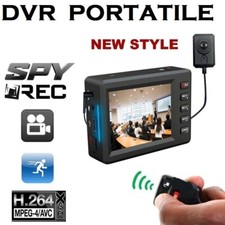 Portatile Video DVR Mini spy investigazione motion detection professionale