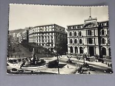NAPOLI PIAZZA BORSA - Cartolina Vintage Bianco e nero