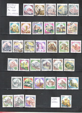 ITALIA, 34 valori, castelli