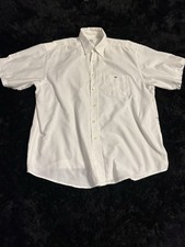 Camicia Lacoste bianca maniche