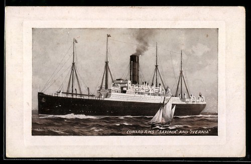 Cartolina nave passeggeri