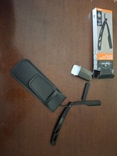 Rasoio Professionale a Mano Libera - Shavette - Tutto Acciaio- Lama Acciaio Inox