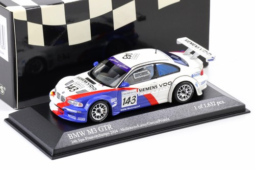 Minichamps bmw e46 gtr - 1:43,