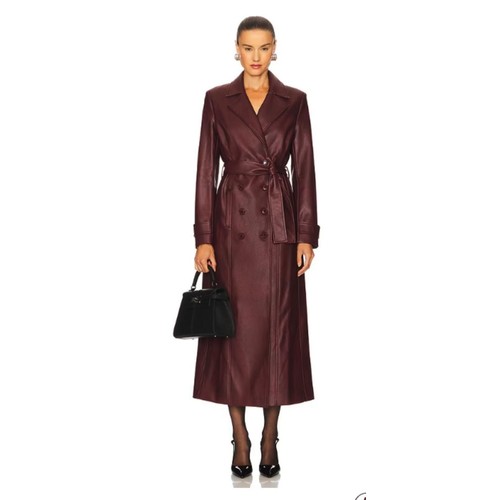 Trench coat bardot ecopelle - bardot,