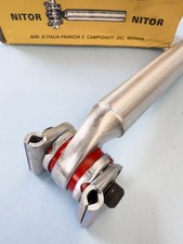 REGGISELLA Seatpost NITOR 26,2mm VINTAGE (CINELLI BREV. UNICANITOR) NUOVO 160mm