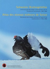 Atlas des oiseaux LIBRO ornitologia   Atlante uccelli Svizzera RARO vero affare