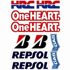 Moto sponsor decalcomanie - moto,