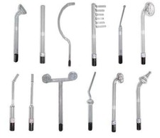 12 ELETTRODI PER APPARECCHIO AD ALTA FREQUENZA, DISPOSITIVO RF DARSONVAL ASTA HF ALTA FREQUENZA