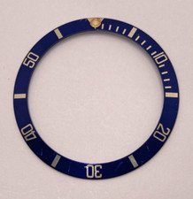 Rolex Submariner 16613 inserto ghiera blu blue bezel insert