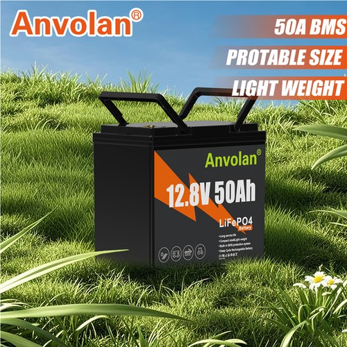 Lifepo4 50ah 12v batteria - 50ah,