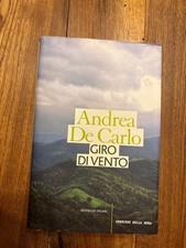 LIBRO Giro di vento di Andrea De Carlo Bestseller Italiani corriere della sera