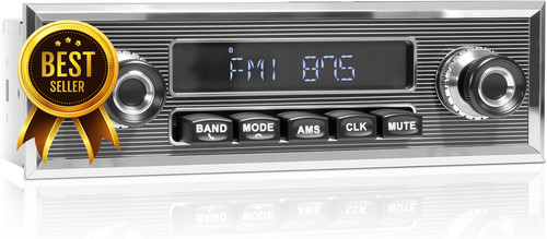 Autoradio retro singolo - singolo, din
