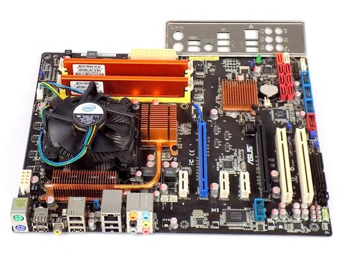 Scheda madre cpu ram retro - scheda,