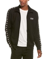 Golden Goose Star Collection Felpa con Cerniera Uomo Nera L
