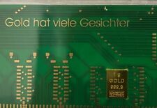 Lingotto oro "vero PCB" 1g in