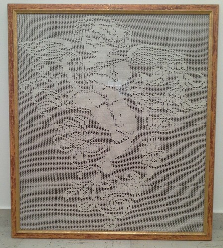 Quadro cupido con rose - quadro,