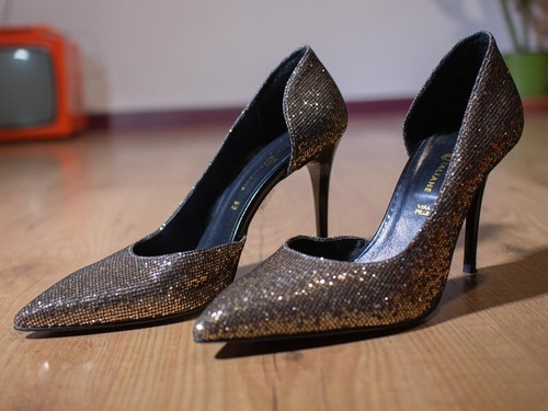 Decolleté glitterate vero - glitterate,