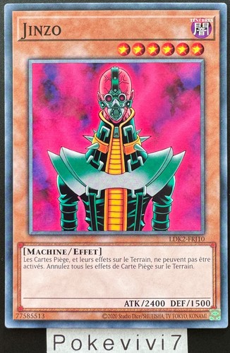 Carte jinzo - carte, yu-gi-oh!