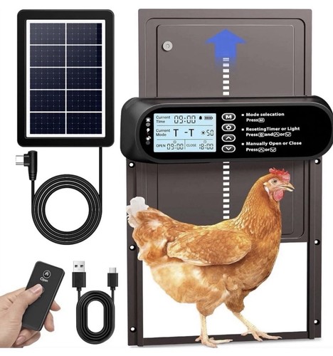 Porta pollaio automatico - pollaio,