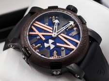 Steampunk blue and gold Romain
