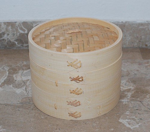 Vaporiera bamboo ripiani - 2,