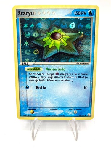 Carta pokemon staryu 101 - pokemon,