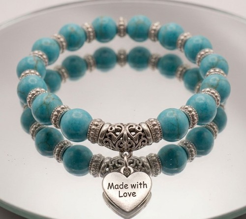 Bracciale turchese pietra - turchese,