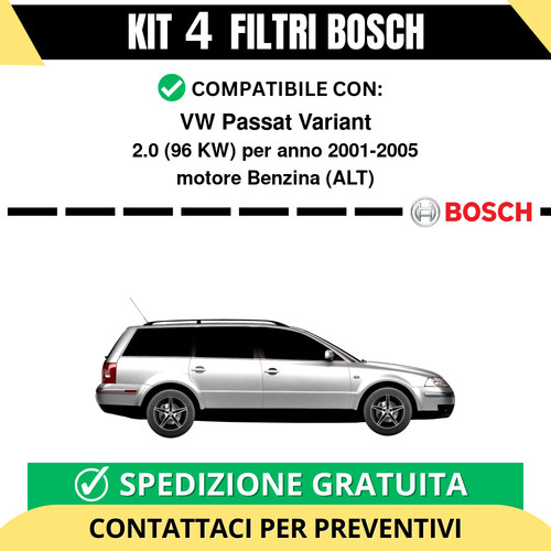 Kit bosch filtri - bosch, 4