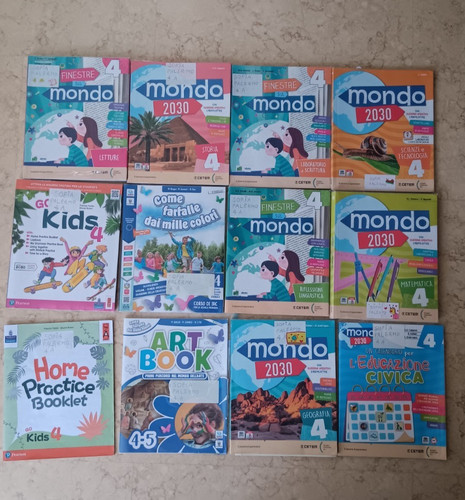 Lotto libri classe 4 - libri,