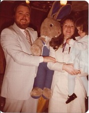 4 vintage color photos Family