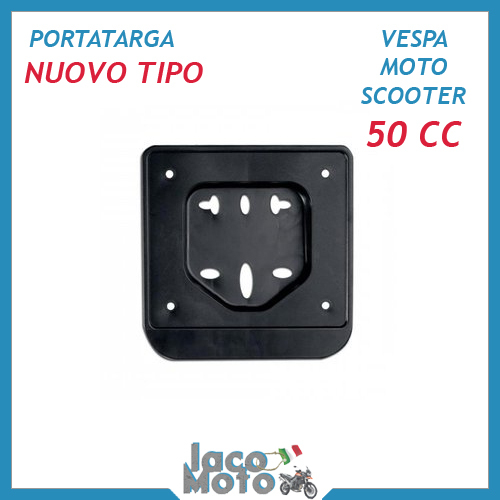 Portatarga plastica base - in,
