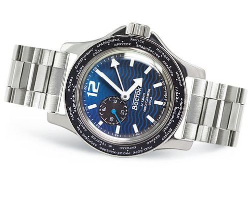 Vostok amfibia automatico gmt - automatico,
