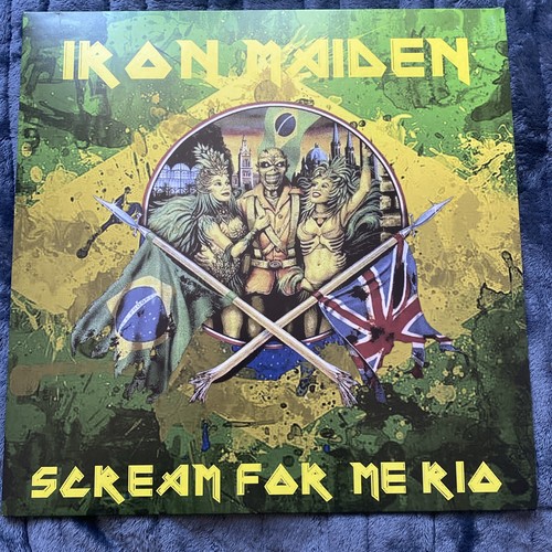 Iron maiden rio lp - iron, picture