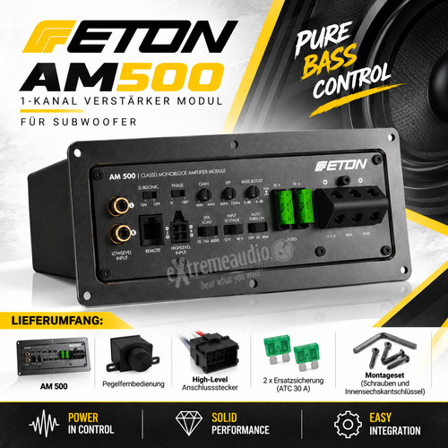 Eton am500 amplificatore mono - amplificatore,