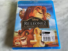 BLURAY "IL RE LEONE 2" SIGILLATO IL REGNO DI SIMBA RARO F.C. ED. VENDITA ITALIA