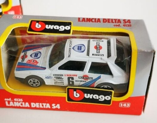 Burago lancia delta hf - burago, s4