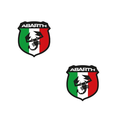 Adesivi compatibili abarth - adesivi,