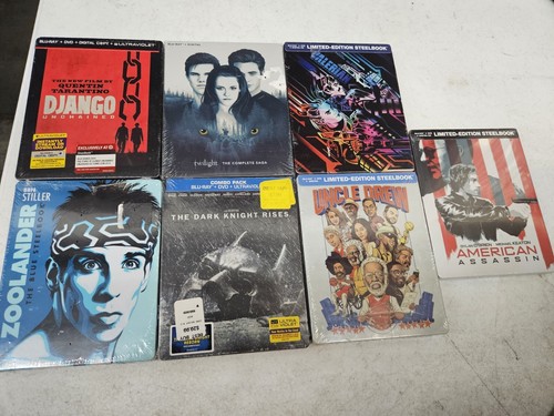 Blu ray steelbook lot - blu-ray, twilight