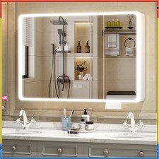 Armadio Specchio LED Bagno con