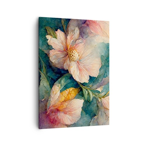 Quadro tela 50x70cm fiori - quadro, su