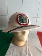 CASCO COLONIALE DA UFFICIALE NO CAPPELLO ELMETTO UNIFORME BERRETTO B