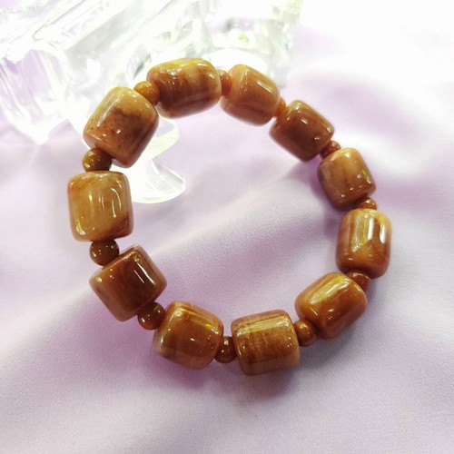 Bracciale giada birmano - bracciale,
